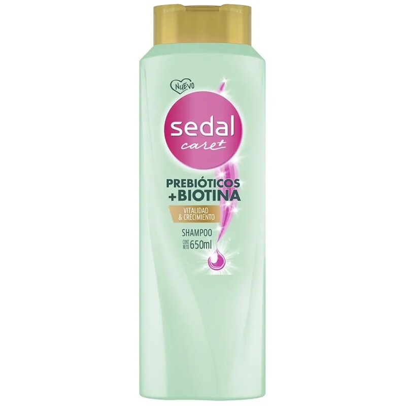 Shampoo Sedal Prebióticos+biotina 650ml. Shampoo Sedal Prebióticos+biotina 650ml.