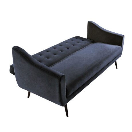 Sofa Cama Durham Velvet Azul 001