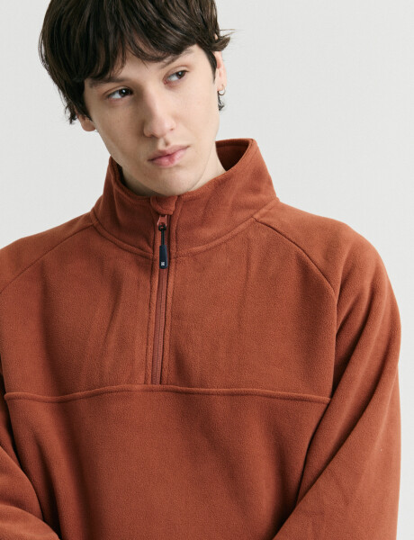 470565 SWEATER NAVIGATOR Ladrillo
