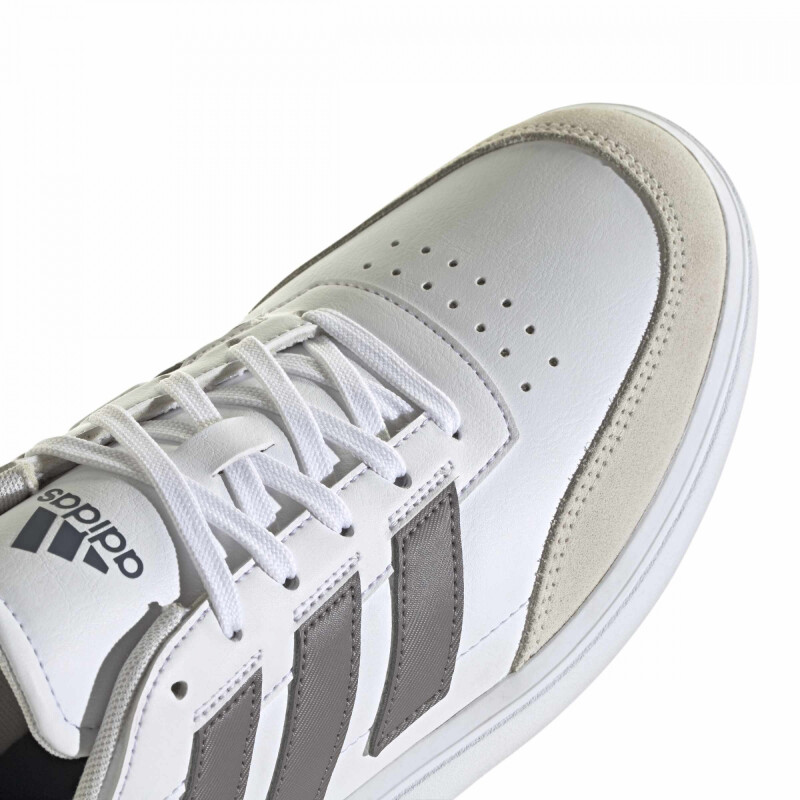 Championes Adidas COURTBLOCK Hombre IH1709 Blanco-gris