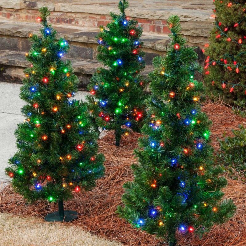 Árbol de Navidad con Luces 120 CM