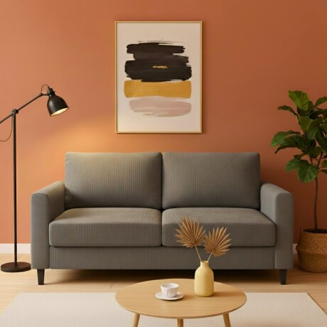 Funda cubre sofá elástica 2 cuerpos GRIS