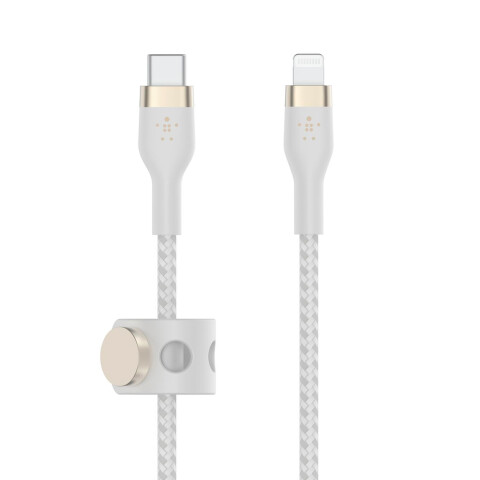 Belkin Cable USB-C a Lightning Pro Flex (2m) - White Belkin Cable USB-C a Lightning Pro Flex (2m) - White