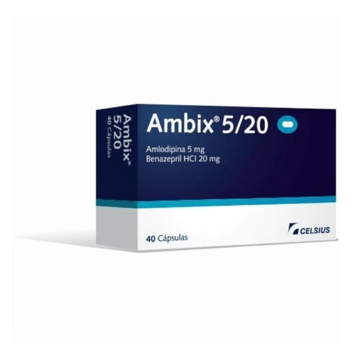 Ambix 5/20mg 40 Cápsulas 