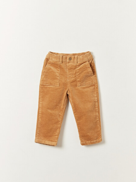 Pantalón pana Tostado