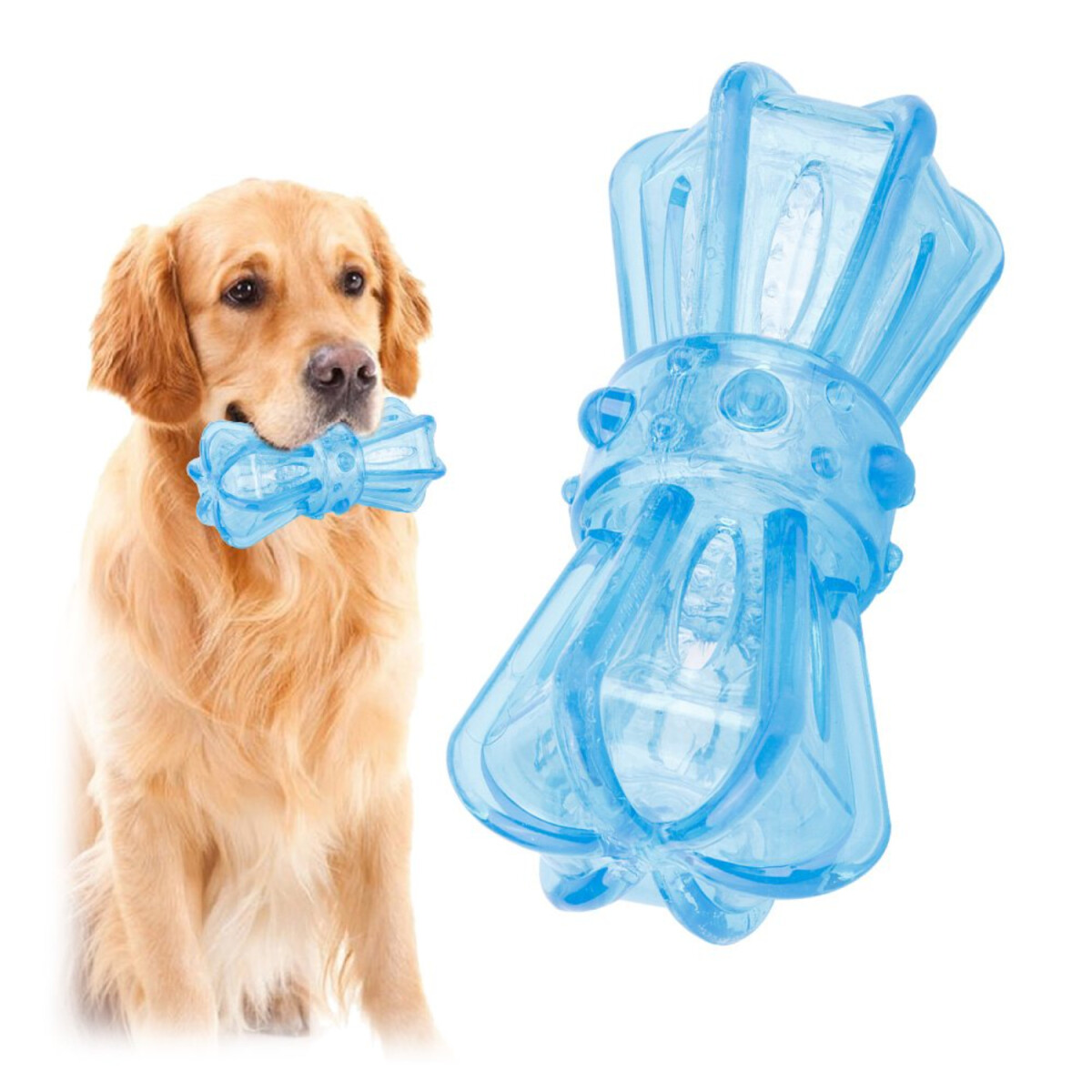 Juguete Perro Masticable Mordillo Mordedor ZOOROYAL Dental 