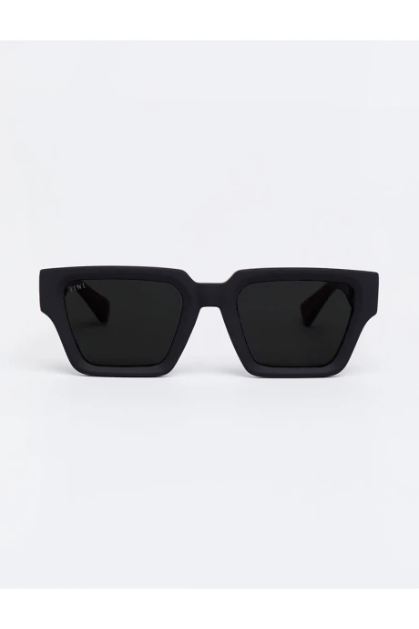 Lentes Tiwi Tokio Rubber Black With Red Tips With Black Lenses (flat+ar)