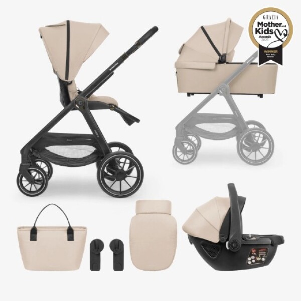 Travel system 4 en 1 MODENA biege KIKKABOO Travel system 4 en 1 MODENA biege KIKKABOO