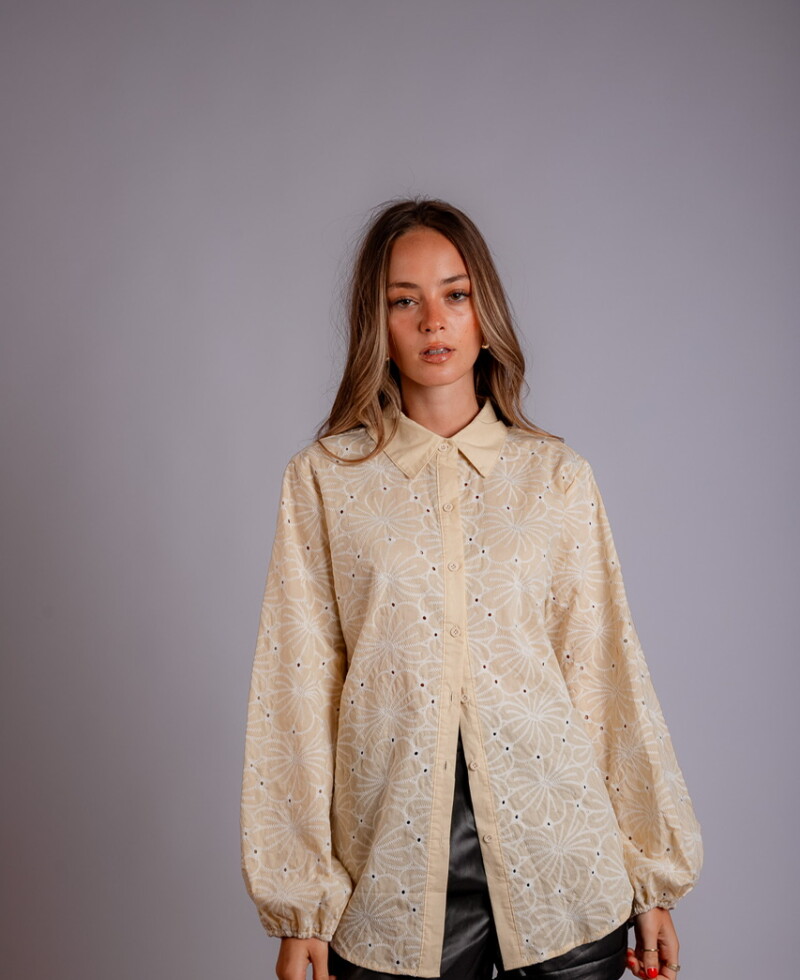 Camisa Francia beige