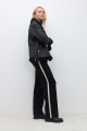 Pantalón tejido negro