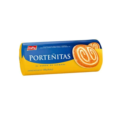 GALLETAS PORTEÑITAS 139G GALLETAS PORTEÑITAS 139G