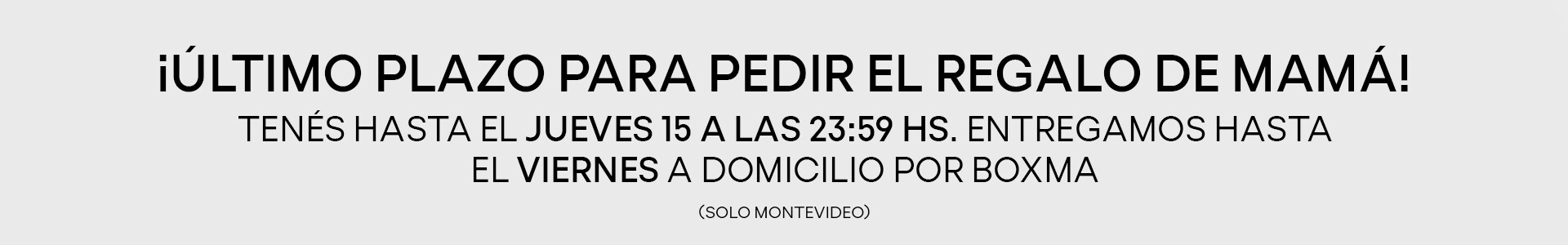 ENVIOS DIA DE LA MADRE