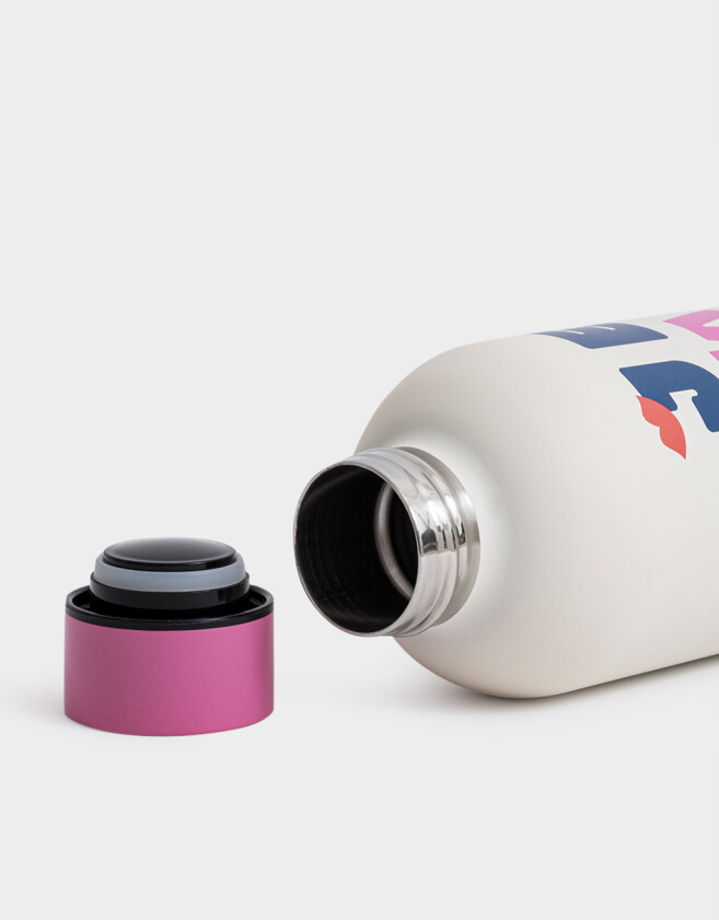 Accesorios Cocina Acero Botella Metálica Je T'aime - Combinacion Tricolor