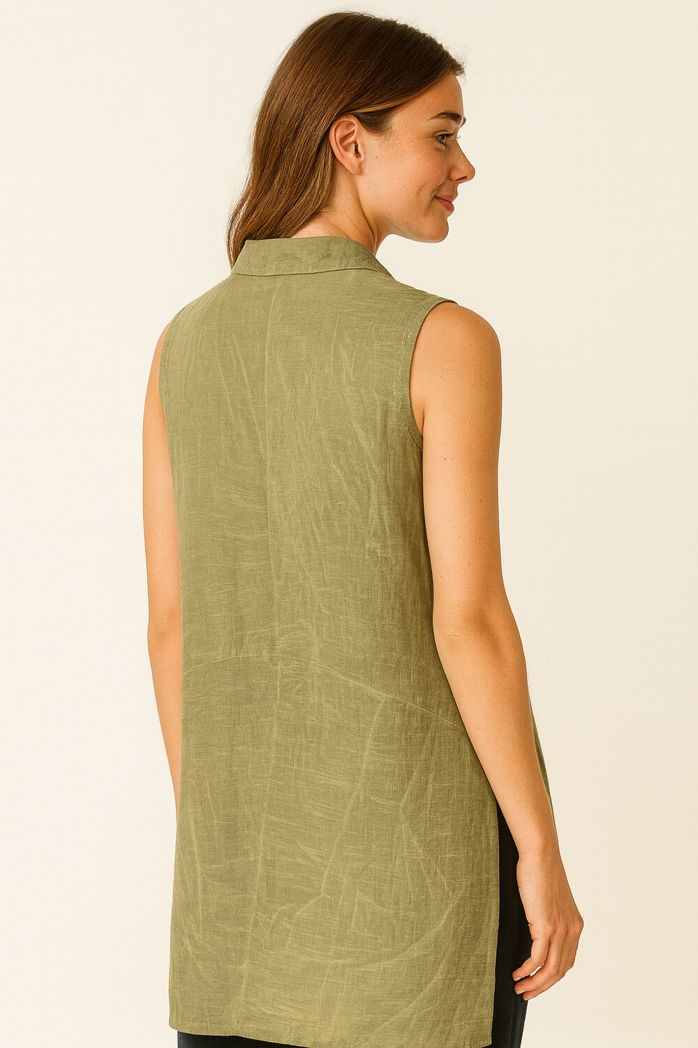 Camisa Tauriel Verde Oliva Oscuro