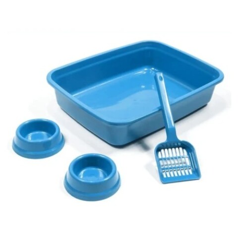 BANDEJA SANITARIA KIT AZUL