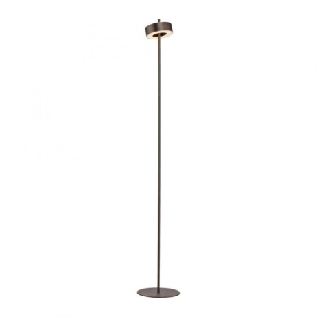 LAMPARA DE PIE ANILLO MARRÓN DIMERIZABLE Y CCT 9W CON CONTROL - 140CM LAMPARA DE PIE ANILLO MARRÓN DIMERIZABLE Y CCT 9W CON CONTROL - 140CM