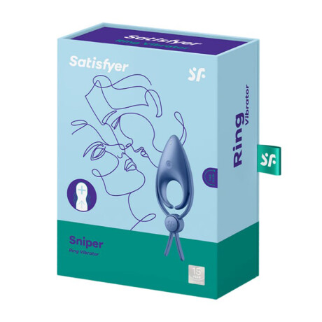 Satisfyer Sniper Anillo Vibrador Azul
