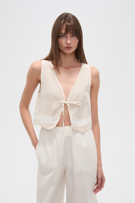 Chaleco Grana Estampado 1