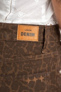 Jean Print Animal Print
