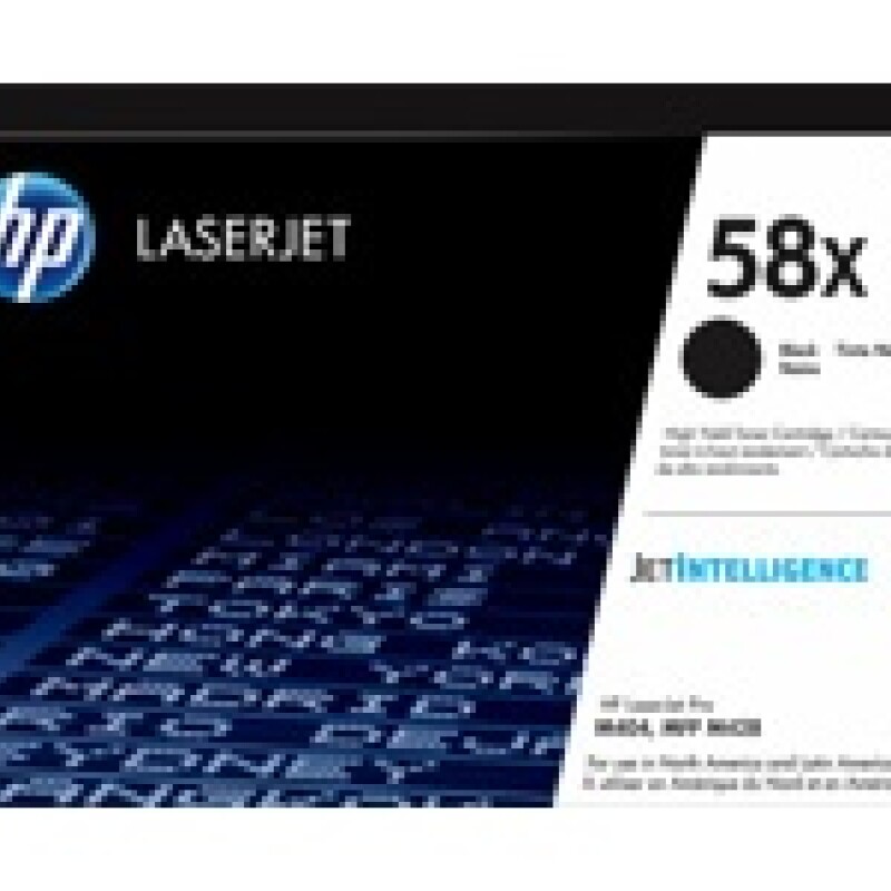 HP 58X - Gran capacidad - negro - original - LaserJet - cartucho de tóner (CF258X) - para LaserJet Pro M404dn, M404dw, M404n, M4 HP 58X - Gran capacidad - negro - original - LaserJet - cartucho de tóner (CF258X) - para LaserJet Pro M404dn, M404dw, M404n, M4