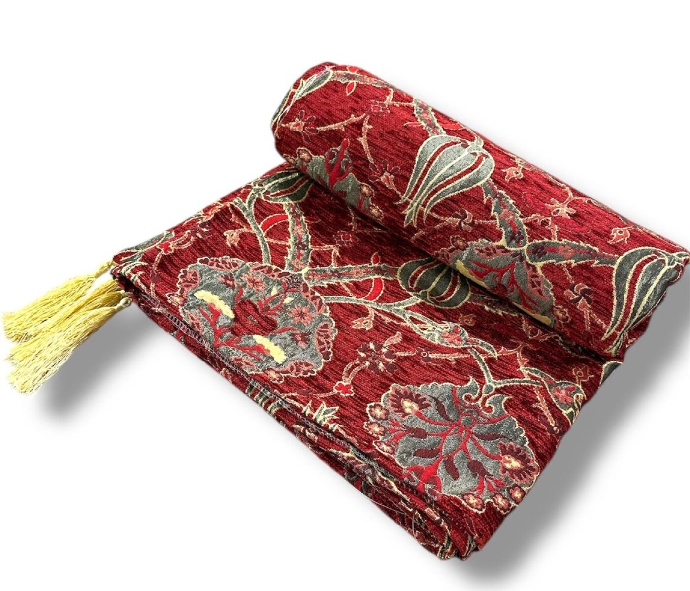 Mantón Royal Tulip II 2,00x1,40 - Rojo 