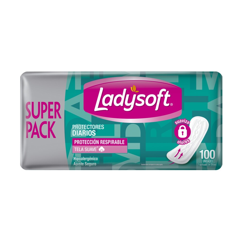 LADYSOFT PD RESPIRABLE 12X100UN única