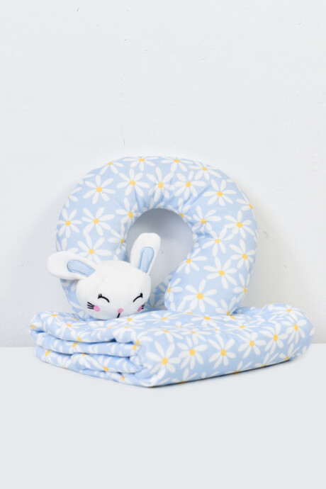 Manta con almohadilla para beb� Conejo Margarita