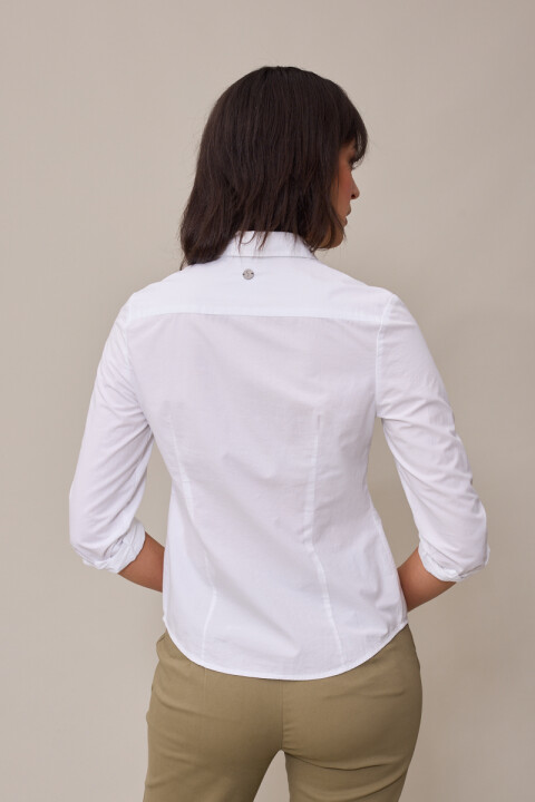 CAMISA DORINA POLANCO Blanco