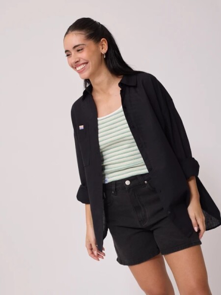 CAMISA RUSTY VIONA NEGRO