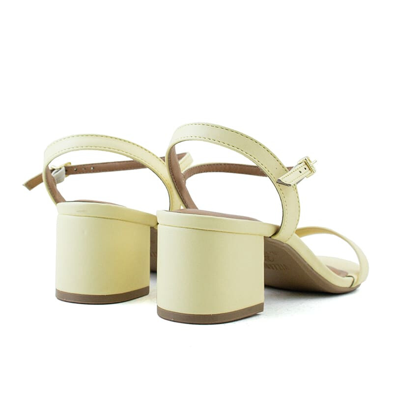 Sandalia Vizzano Taco Bajo de Mujer - 6291.900-8389 Amarillo