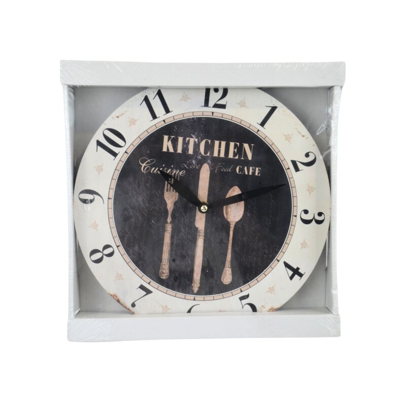Reloj de pared mdf D28,8x3,5 cm KITCHEN