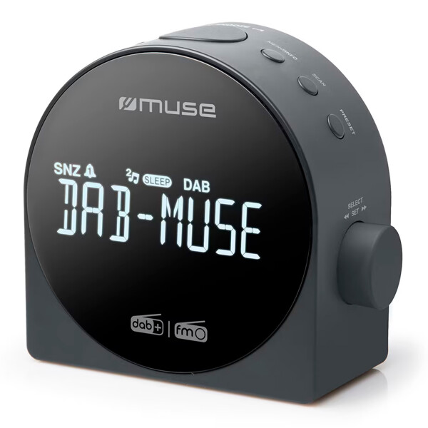 Radio Reloj Muse M185cr RADIO RELOJ MUSE M185CR NEGRO