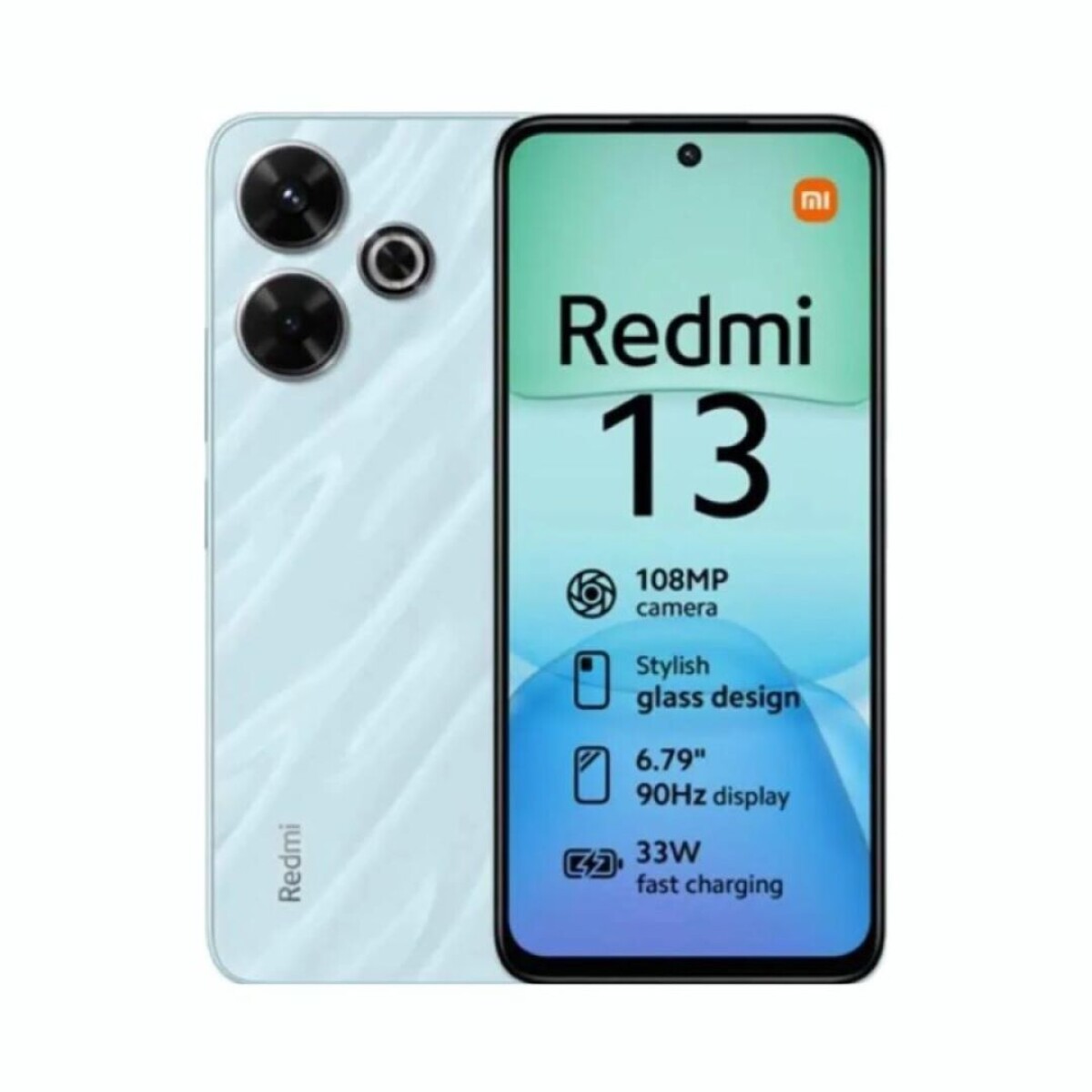 Celular Smartphone Redmi 13 256GB 8GB - BLUE-STEEL 