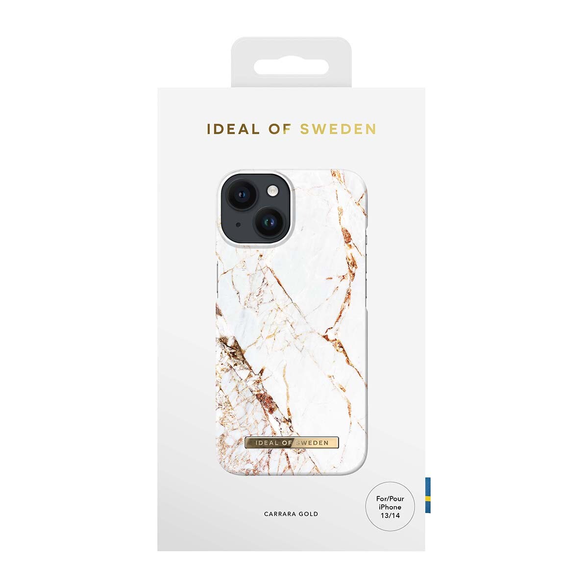 Protector Fashion con MagSafe Case Ideal of Sweden para iPhone 13 / 14 Carrara gold