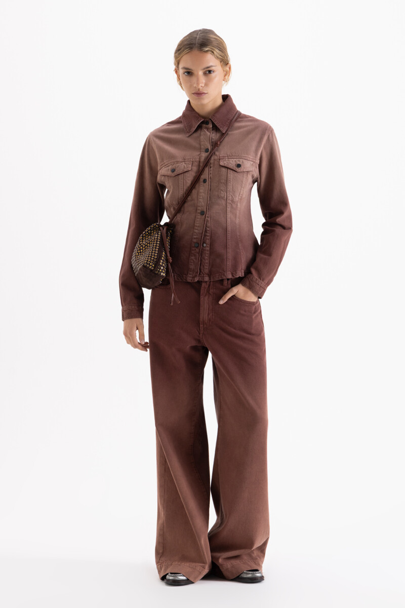 JEANS ICON WAVES Bordo