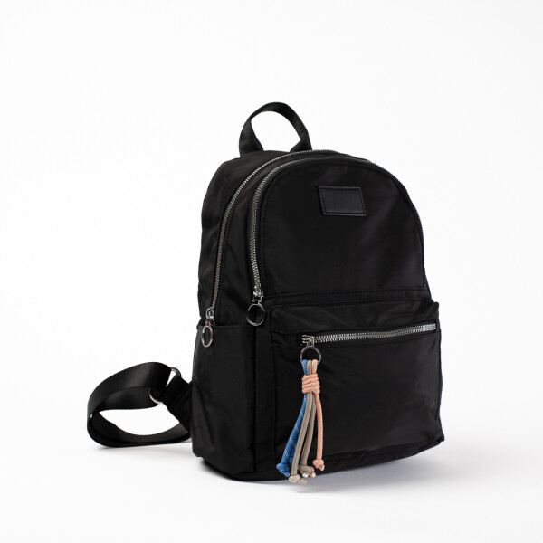 MOCHILA AELIANA NEGRA MOCHILA AELIANA NEGRA