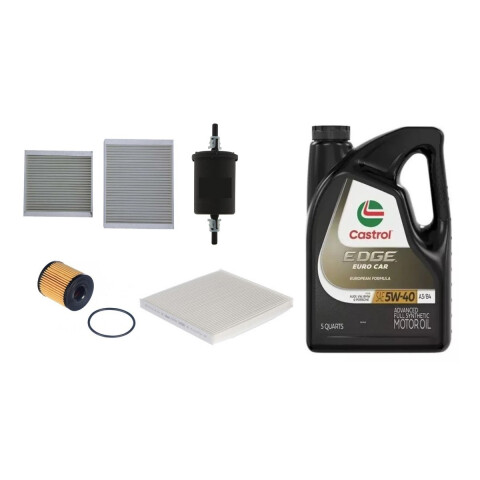 KIT DE FILTROS Y ACEITE 5W40 CASTROL Kit De Filtros Y Aceite 5w40 Castrol