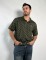 Remera polo de algodon estampada Darin Verde