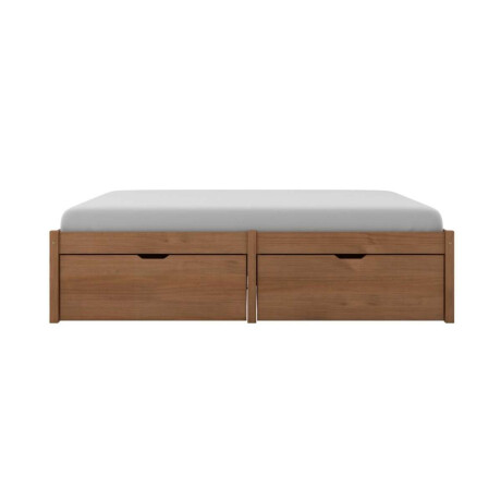 Cama Queen 4 Cajones Linea Beauty Amendoa