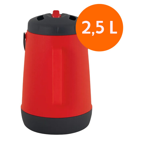 Jarra Térmica Mor Camp 2,5L Frío/Calor PicoVertedor Portatil Rojo