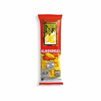 Barra de Cereal con Almendras Agridulce 45g Agridulce Barra Almendras