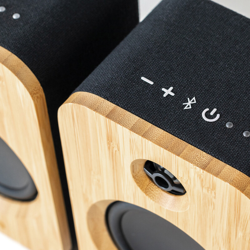 Pack Parlantes House of Marley GET TOGETHER Solo (x2) (Bluetooth) Pack Parlantes House of Marley GET TOGETHER Solo (x2) (Bluetooth)
