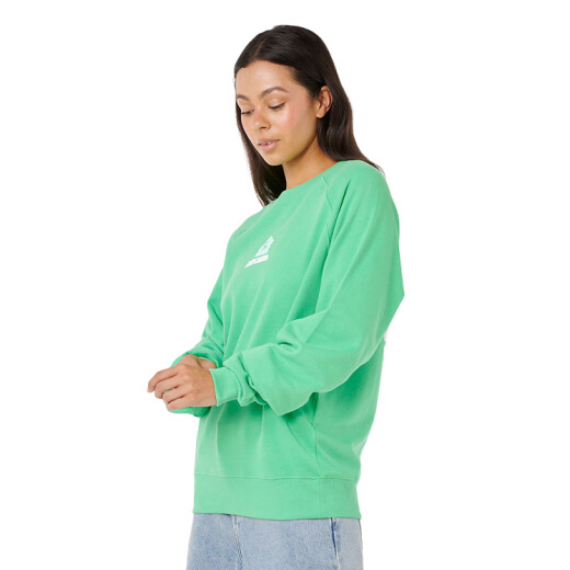 Buzo Rip Curl Luxe Surf Raglan Relaxed - Verde Buzo Rip Curl Luxe Surf Raglan Relaxed - Verde