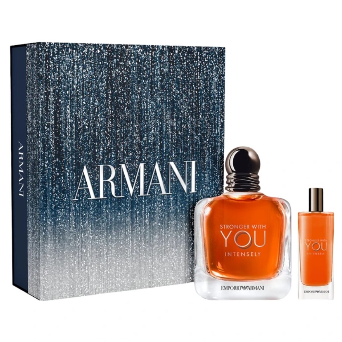 Set Perfume Stronger With You Intensely Giorgio Armani 