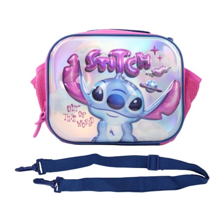 Lunchera Stitch relieve termica con asa Lunchera Stitch relieve termica con asa
