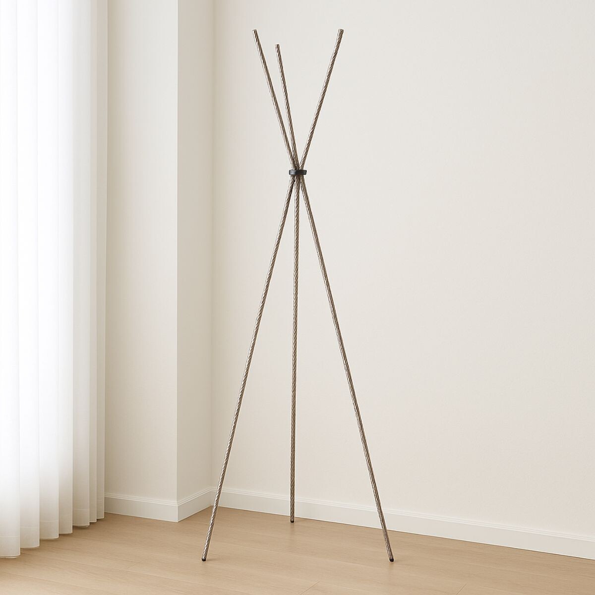 Perchero DARWIN Plateado 