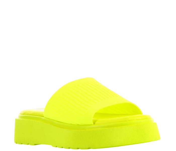 Sandalia de Mujer Miss Carol QUIRIMBA con tira de tela Amarillo