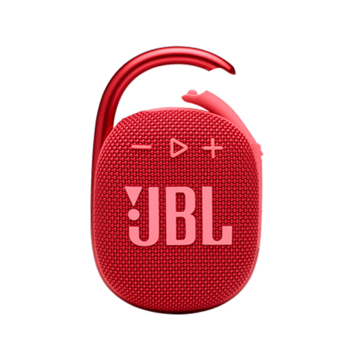 JBL Clip 4 - Altavoz - para uso portátil - inalámbrico - Bluetooth - 5 vatios - rojo 