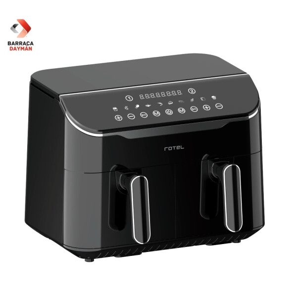 Freidora sin Aceite Dual Rotel (4+4) Freidora sin Aceite Dual Rotel (4+4)