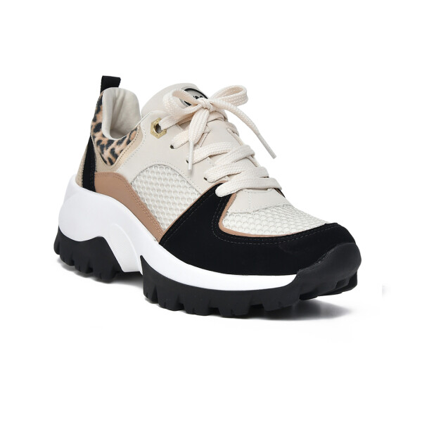 23130801 - VIA MARTE BEIGE/NEGRO